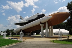Space shuttle dummy at US Space & Rocket Center, Huntsville AL
